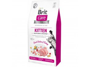 Brit Care Cat GF Kitten Healthy Growth&Development 7 kg pro koťata