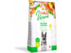 Calibra Dog Verve GF Adult M&L Salmon&Herring 12kg pro dospělé psy velkých plemen