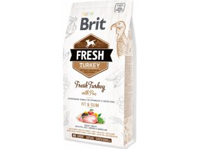 Brit Fresh Turkey with Pea Light Fit & Slim 2,5 kg pro psy s nadváhou