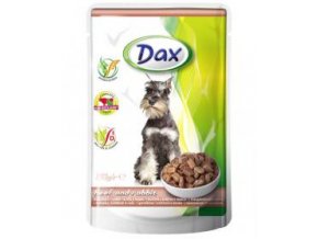 dax kapsa dog hovezi kralik 100g bal 24 ks 10655124