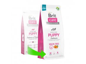 brit care dog grain free puppy 1kg original