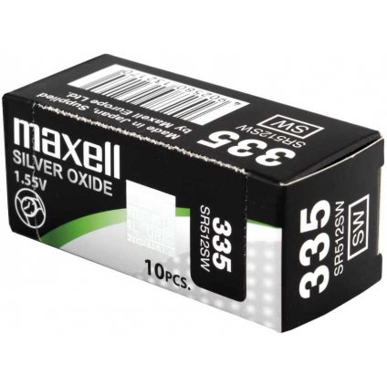Knoflíkové baterie Maxell 335 | SR512SW 1ks 4902580132170