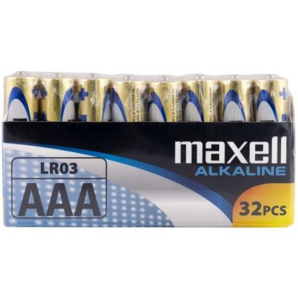 Mikrotužkové baterie AAA Maxell AAA LR03 32KS 4902580731298