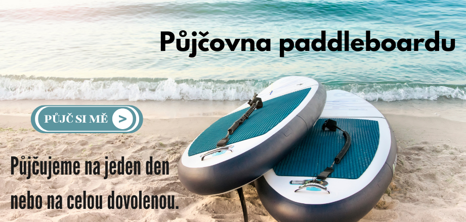 Půjčovna paddleboardu