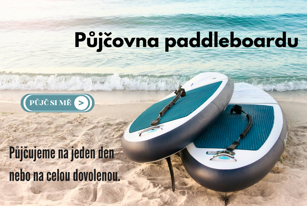 Půjčovna paddleboardu mobil