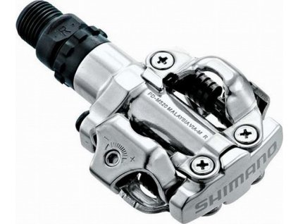 pedály Shimano MTB PD-M520 SPD stříbrné