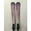 růžové dámské lyže elan 151cm