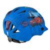 modrá dětská helma na kolo
