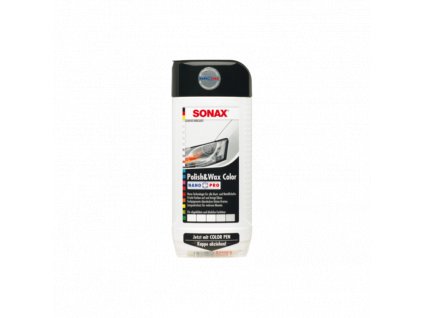 SONAX Polish & Wax Color NANO-PRO  biela 500ml