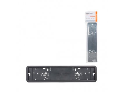 Automax Podložka špz nerez matná čierna