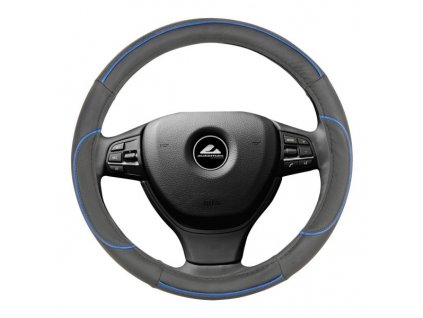 Automax Poťah volantu 35-37cm čierno-modrý prvok