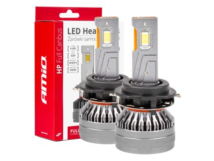 AMiO LED žiarovky hlavného svietenia H7-6 HP séria Full Canbus