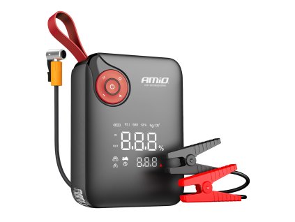 AMiO Štartovacie zariadenie 4in1 12V 7,2Ah 600A PRO