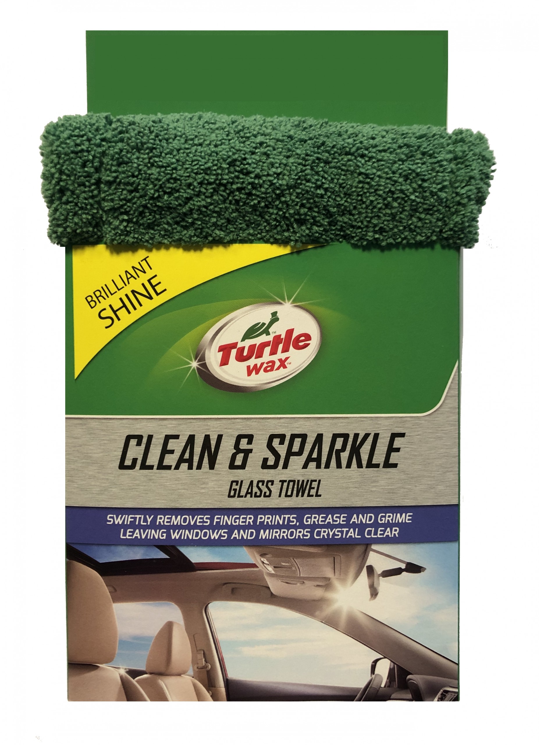 Turtle Wax TW 2v1 mikrovláknova utierka na sklo 37x39cm