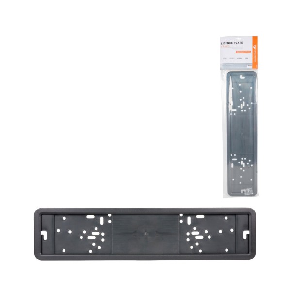 Automax Podložka špz nerez matná čierna