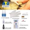 ATG FIX-IT Duo - 2x POWER lepidlo + 2x granulát (čierny a transp.)