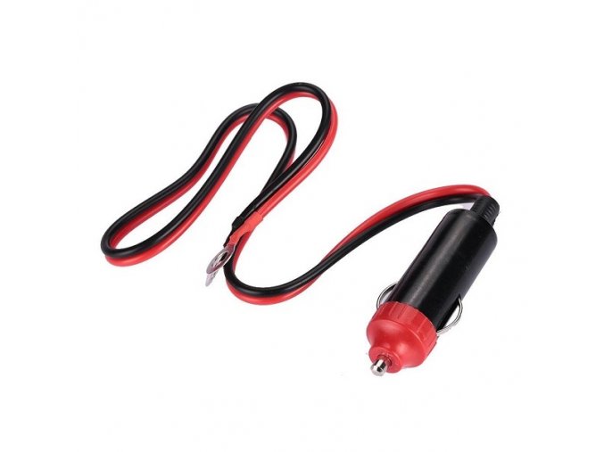 propojovaci kabel pro menice do cigaretoveho zapalovace d 50cm 2x ocko m6 3wr dc cigarette i22938