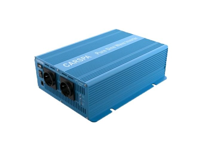 Carspa SK3000 12V/230V 3000W čistá sinus dálkové ovládání