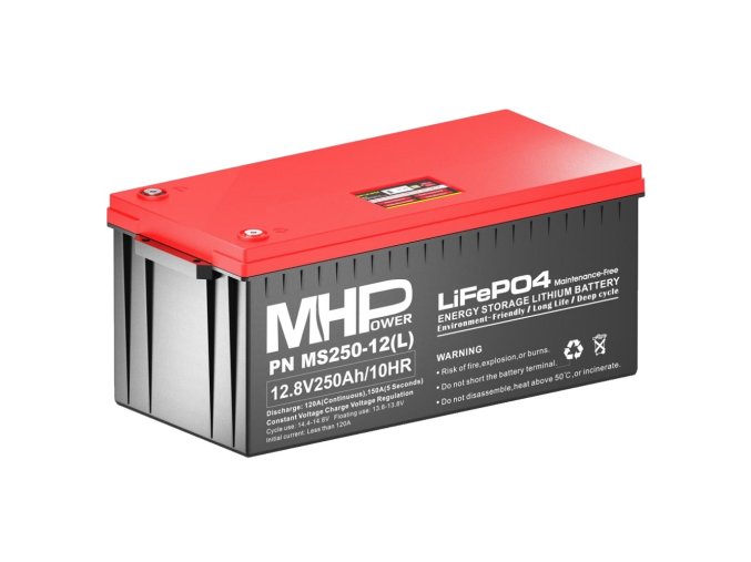 mhpower ms250 12 l lithium baterie lifepo4 12v 250ah terminal lc5 m8 i39408
