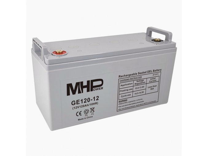 mhpower ge120 12 gelovy akumulator 12v 120ah terminal t3 m8 deep cycle i39521