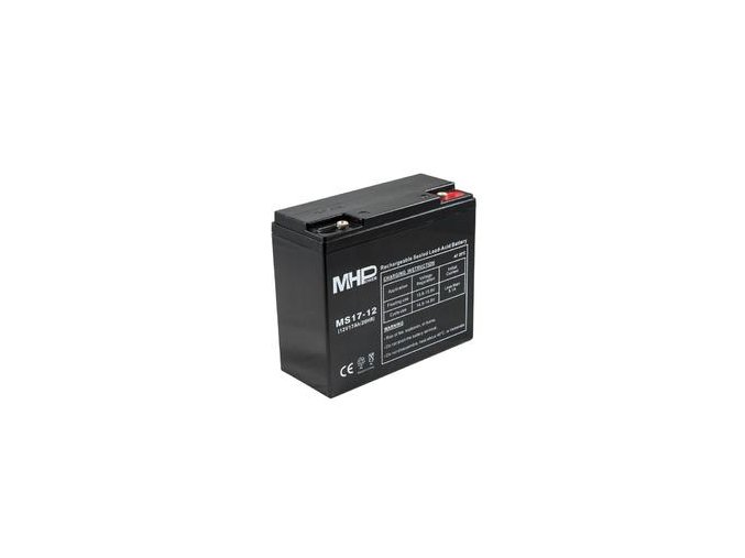 Pb akumulátor MHPower VRLA AGM 12V/17Ah (MS17-12)