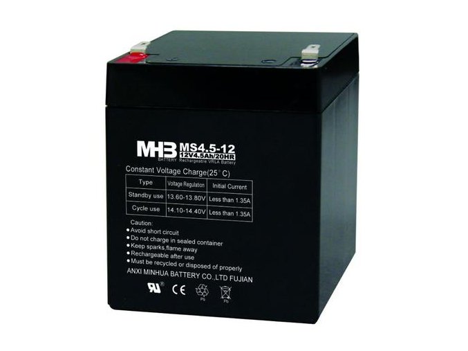 Baterie MHB Power VRLA AGM 12V/4.5Ah (MS4,5-12)