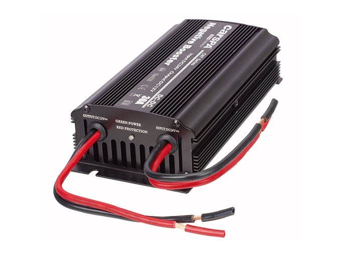 Měnič napětí Carspa CNT2412-30A, z 24V na 12V, 30A, 360W