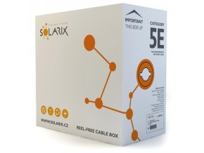 solarix kabel cat5e ftp drat 305m pe venkovni sxkd 5e ftp pe i12758