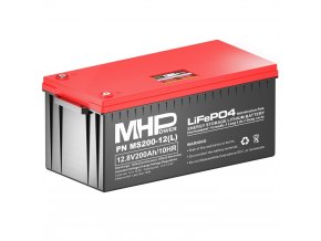 mhpower ms200 12 l lithium baterie lifepo4 12v 200ah terminal lc5 m8 i39406