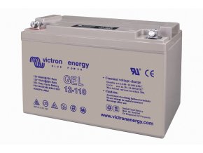 3130 O bat412101100 12v 110ah gel deep cycle battery left