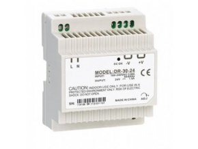Průmyslový zdroj CARSPA DR-30-12 na DIN lištu 30W, 12V