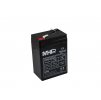 mhpower ms4 5 6 oloveny akumulator agm 6v 4 5ah faston f1 4 8mm i35598