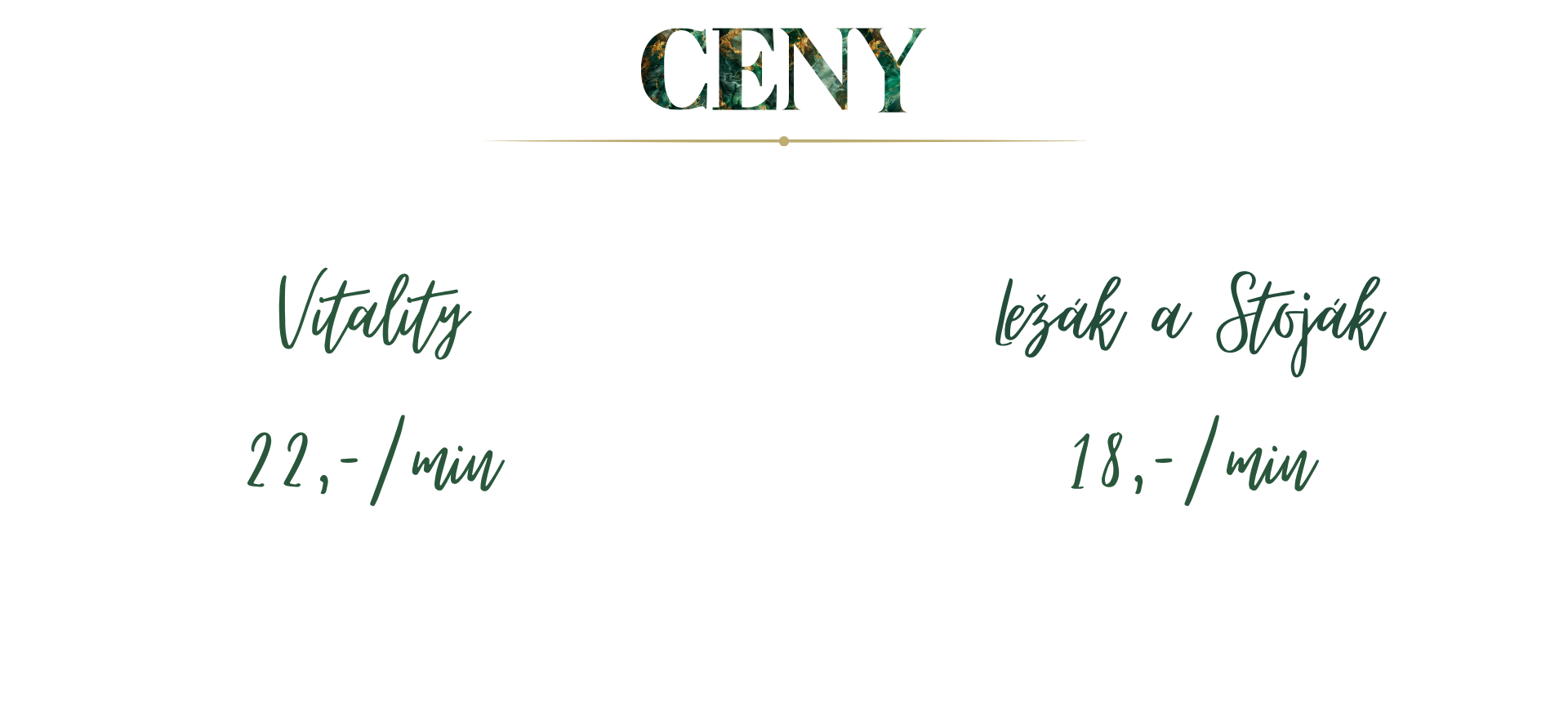 ceník