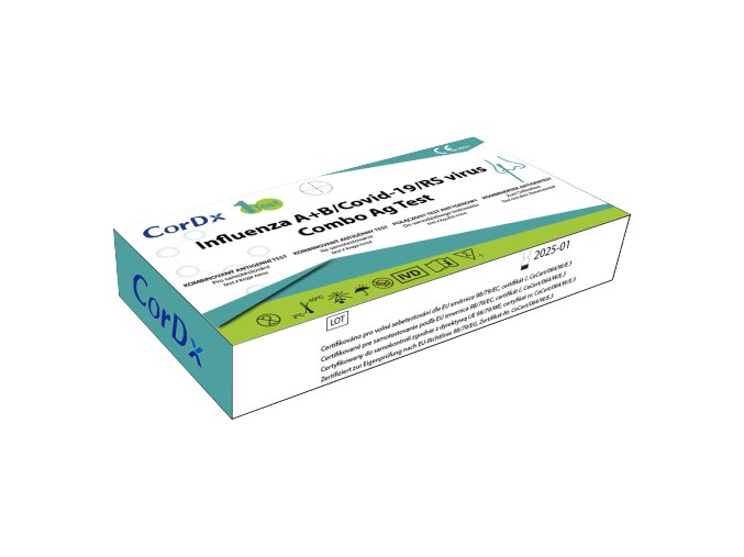Antigenní výtěrový test 4v1 CorDx
