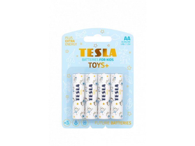 Baterie Tesla TOYS+ BOY AA 4ks