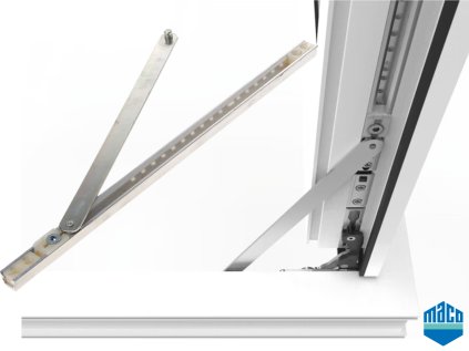 Maco omezovac otevreni kridla maco 52976 maco 52978 maco 52977 kovani maco kovani na plastova okna