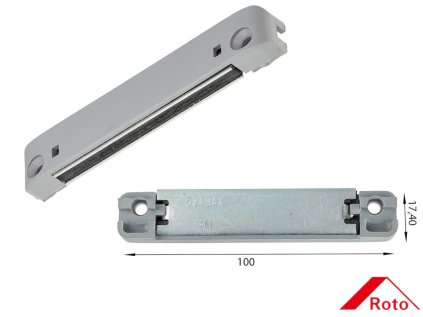 331764 Magnetick balkonova zapadka Roto NX pro Gealan kovani roto