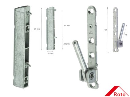 roto 230343 roto 258590 spodni pant plastoveho okna roto