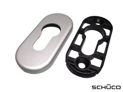 rozetka schuco 218893 stribrna schuco 279828 kovani schueco dverni rozetka schuco
