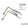 schuco 276161 schuco 276162 schuco pask nuzky pro posuvne dvere schuco hlinikove dvere schuco prave dvere schuco rs