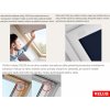 roleta velux stresni okna velux bila
