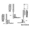schuco 275563 219929 219845 243395 233685 spodni pant hlinikove okno levy