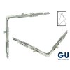rohovy prevod pro mikroventilaci kovani gu uni jet horni roh plastoveho okna 6 33579 00 L 1 kridlo leve