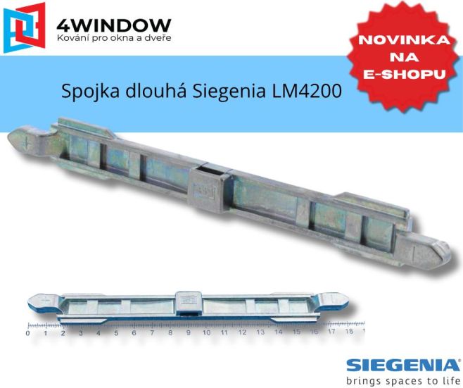 🆕 NOVINKA NA E-SHOPU | SIEGENIA ALU LM4200 Další náhradní díl pro hliníková okna a balkonové dveře jsme právě přidali do...
