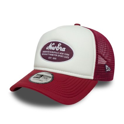RED OVAL FOAM PATCH TRUCKER