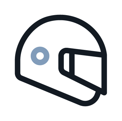 Bezdrátový přenos informací do přilby