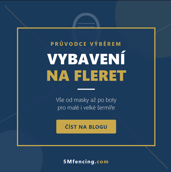 Výběr fleretového vybavení a oblečení pro děti - začátečníci