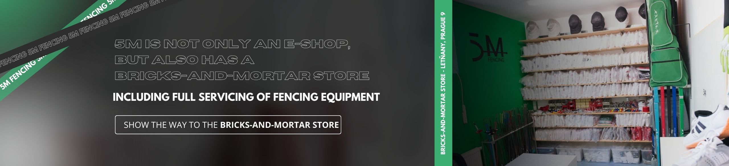 Not only an online shop but also a brick-and-mortar store.