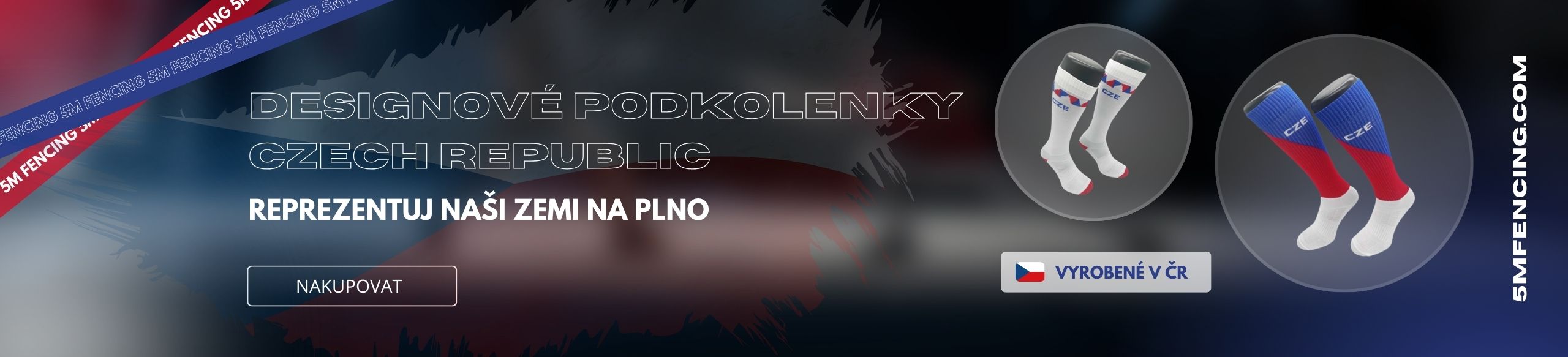 Vyzkoušej speciální řadu designových podkolenek Czech republic