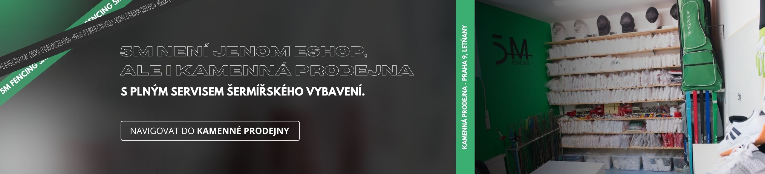 Nejen eshop ale i kamenná prodejna